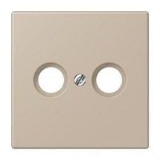 JUNG - PLACA TOMA TV LC32142 TONO NATURAL CLARO