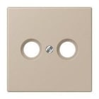 JUNG - PLACA TOMA TV LC32142 TONO NATURAL CLARO