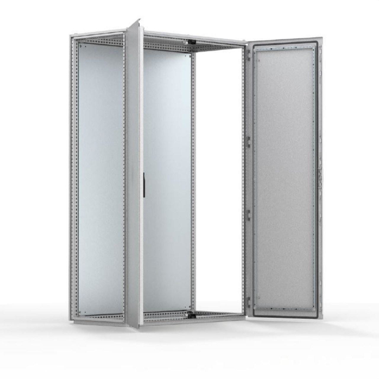 NVENT HOFFMAN - Armario MCD 2000x1000x800 con 2 puertas con placa acero dulce RAL7035