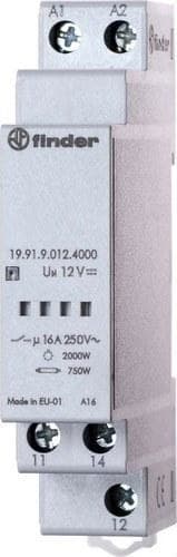 FINDER - Módulo de potencia 16A SERIE 19, modular ancho 17,5mm, 1 contacto conmutado, 12V DC (emb.1u)