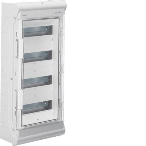 HAGER - Caja superficie estanca vector VE exterior IP55 4 filas 48 módulos