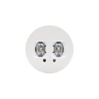 NORMALUX - Luminaria emergencia estándar Via R VSH 5,5W permanente / no permanente 450lm 5700K autonomía 1h 50x50x33mm IP40 blanco