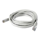 TELEVES - Cable de red U/UTP Cu CAT6 PVC blanco 3m (bolsa)