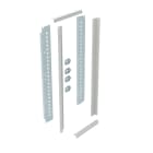 LEGRAND - Chasis modular para componer montantes para armarios Atlantic y Marina - 1000x600 - acabado plástico - RAL 7035