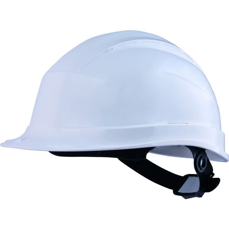 DELTA PLUS - Casco obra ABS/PC aislamiento eléctrico boton blanco