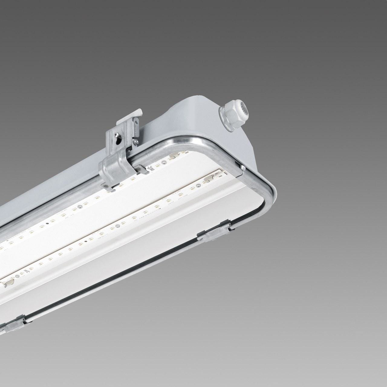 DISANO - Luminaria vial 997 FORMA LED 71W CLD CELL gris