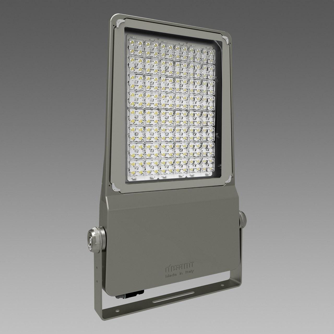 DISANO - Proyector vial 1226 CROMO simétrico "MS" LED 410W CLD RAL7021