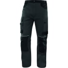 DELTA PLUS - Pantalón de trabajo MACH 5 de algodón/poliéster talla XXL gris/negro
