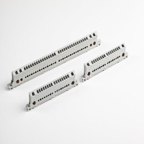 IDE - Soporte + regleta N-T 54 módulos IP65