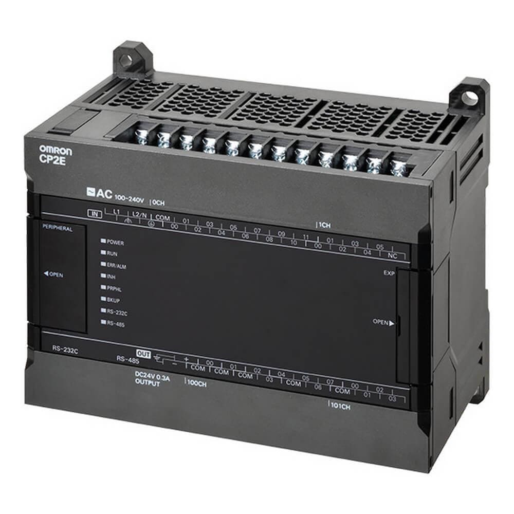 OMRON - CP2E-S30DR-A  CTROLAD.PLC STD.CMPTO.CP2E 18/12 RELÉ