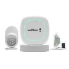 WALLBOX - Kit cargador vehículo eléctrico Pulsar Max monofásico 7.4kW con cable 5m tipo 2 + medidor de energía N1CT + soporte cable dock blanco