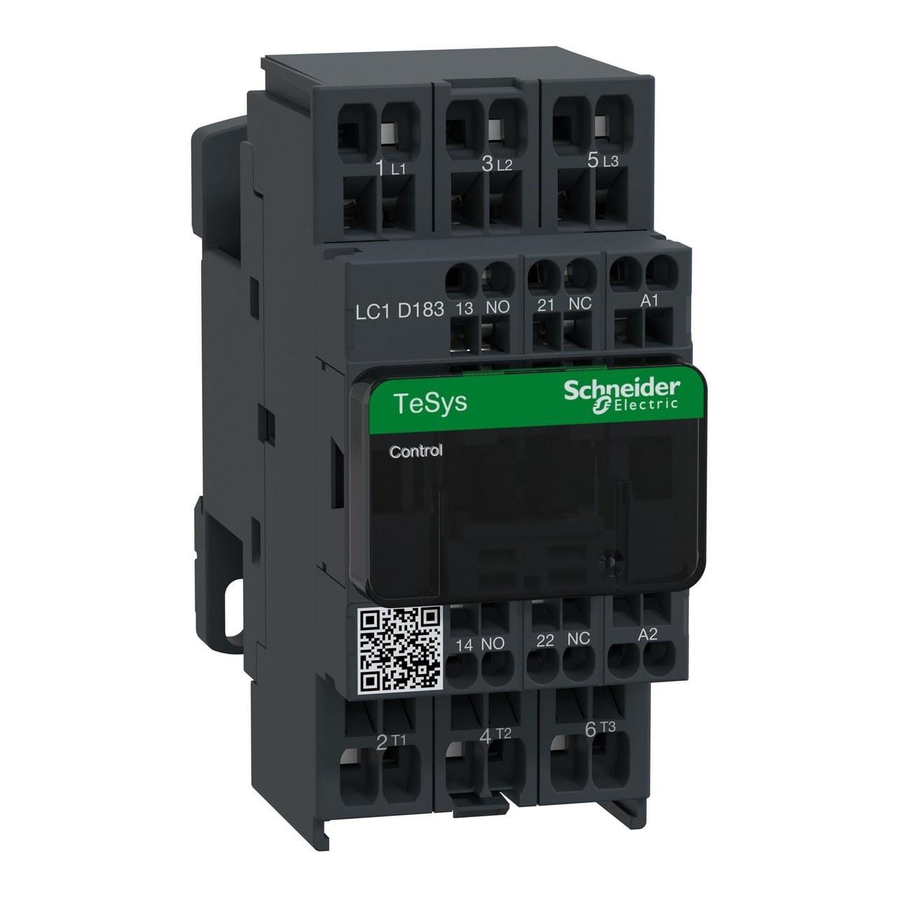 Schneider Electric - Contactor 18A 1 NA/1 NC 24V 50-60Hz resorte