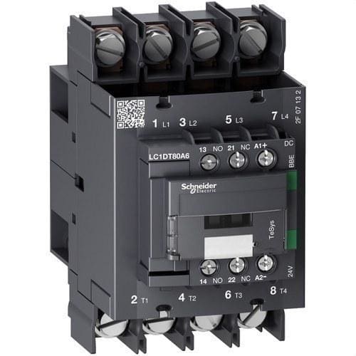 Schneider Electric - Contactor 4P AC1 hasta 440V 80A
