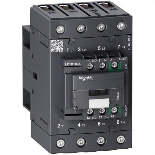 Schneider Electric - Contactor 4P EVERLINK AC1 hasta 440V