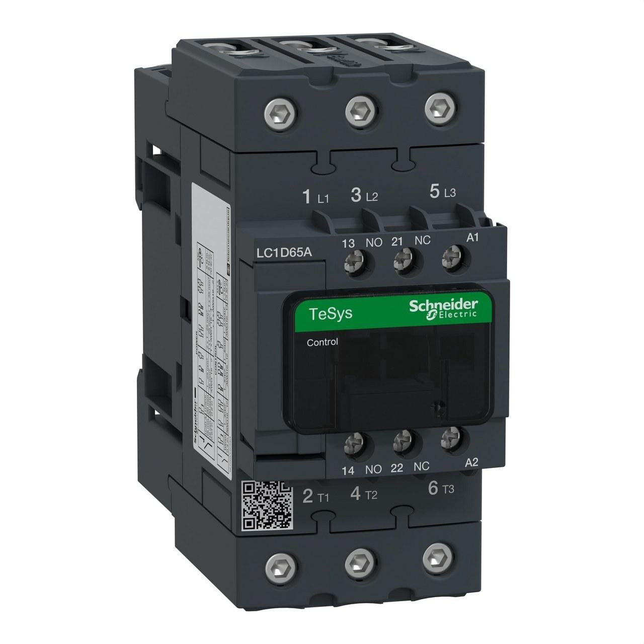Schneider Electric - Contactor EVERLINK 3P AC3 440V 65A 42V
