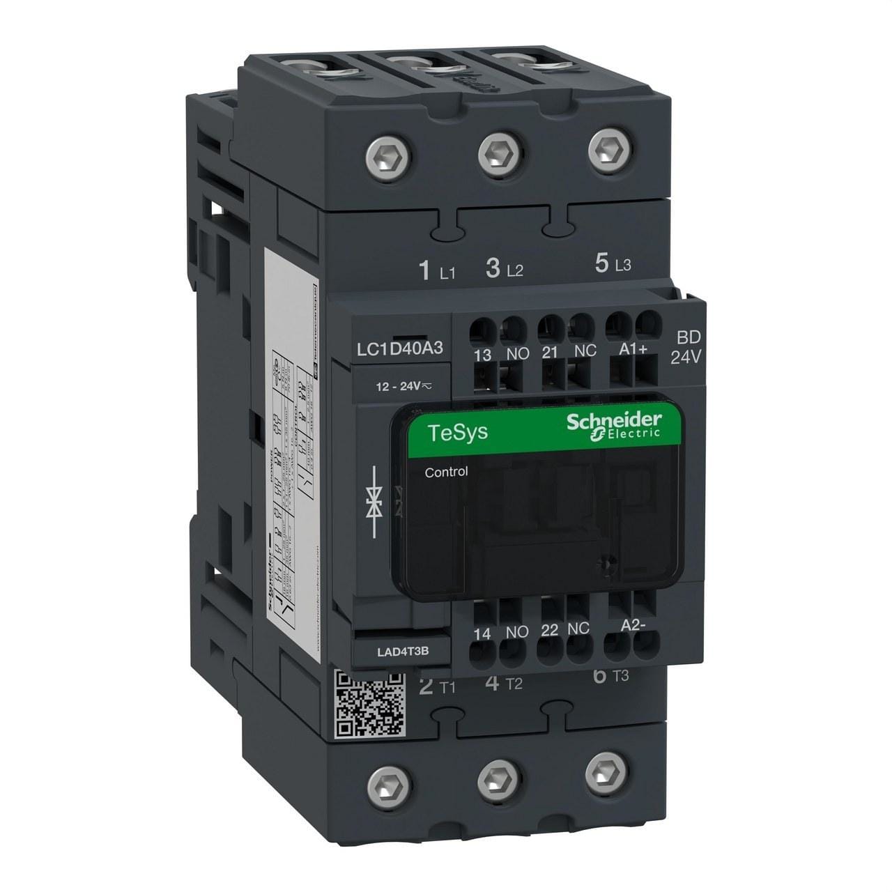 Schneider Electric - Contactor EVERLINK 3P AC3 440V 40A BD