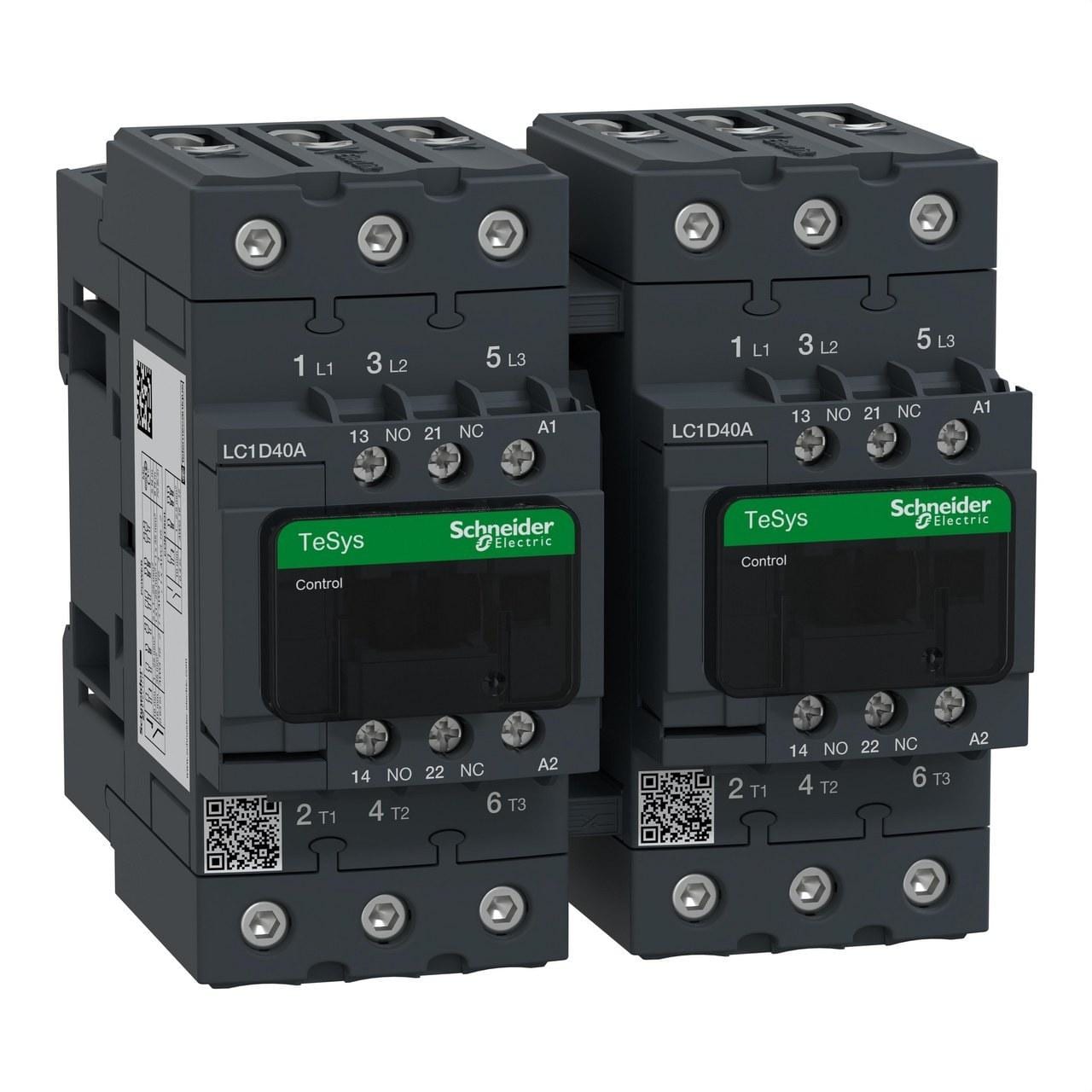 Schneider Electric - Contactor inversor EVERLINK 3P AC3 40A B7