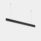 LEDS-C4 - Luminaria lineal Infinite Slim continuidad colgante 1120mm 28.7 4000K CRI 90 ON-OFF negro IP40 3104lm