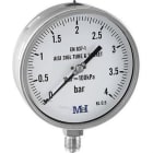 HECAPO - Manómetro comprobador diámetro 100 vertical 1/2" 0...1bar