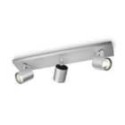 PHILIPS LIGHTING SOLUTIONS - PLAFON FOCO RUNNER 2800K GU10 3x50W BLANCO