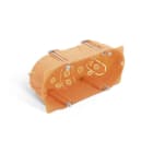 GAESTOPAS - Caja empotrada diámetro 68x60mm para paredes huecas pladur o similar naranja