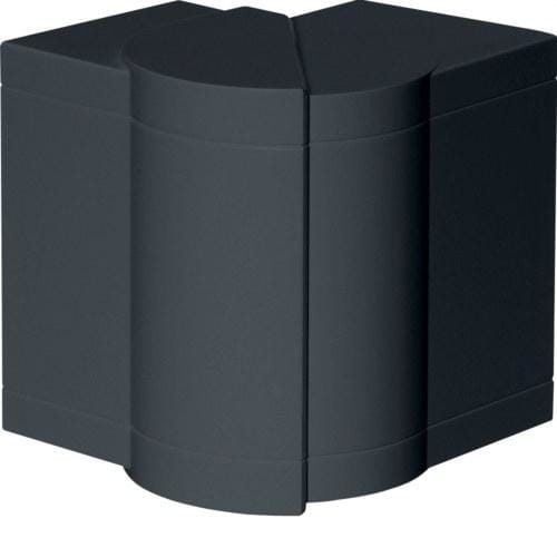 HAGER - Ángulo exterior PC-ABS para BRP 65x100mm RAL9011