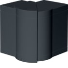 HAGER - Ángulo exterior PC-ABS para BRP 65x100mm RAL9011