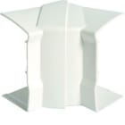 HAGER - Ángulo interno variable para canal GBD 50x100mm blanco RAL9016