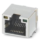 PHOENIX CONTACT - Conector para placa de circuito impreso RJ45 CUC-SP-J1ST-A/R4LT-LED contactos de soldadura por ola