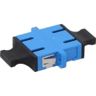 EXCEL - ENBEAM SC DUPLEX ADAPTOR SINGLEMODE-BLUE PK6