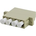 EXCEL - ENBEAM LC QUAD ADAPTOR MM-BEIGE PK6