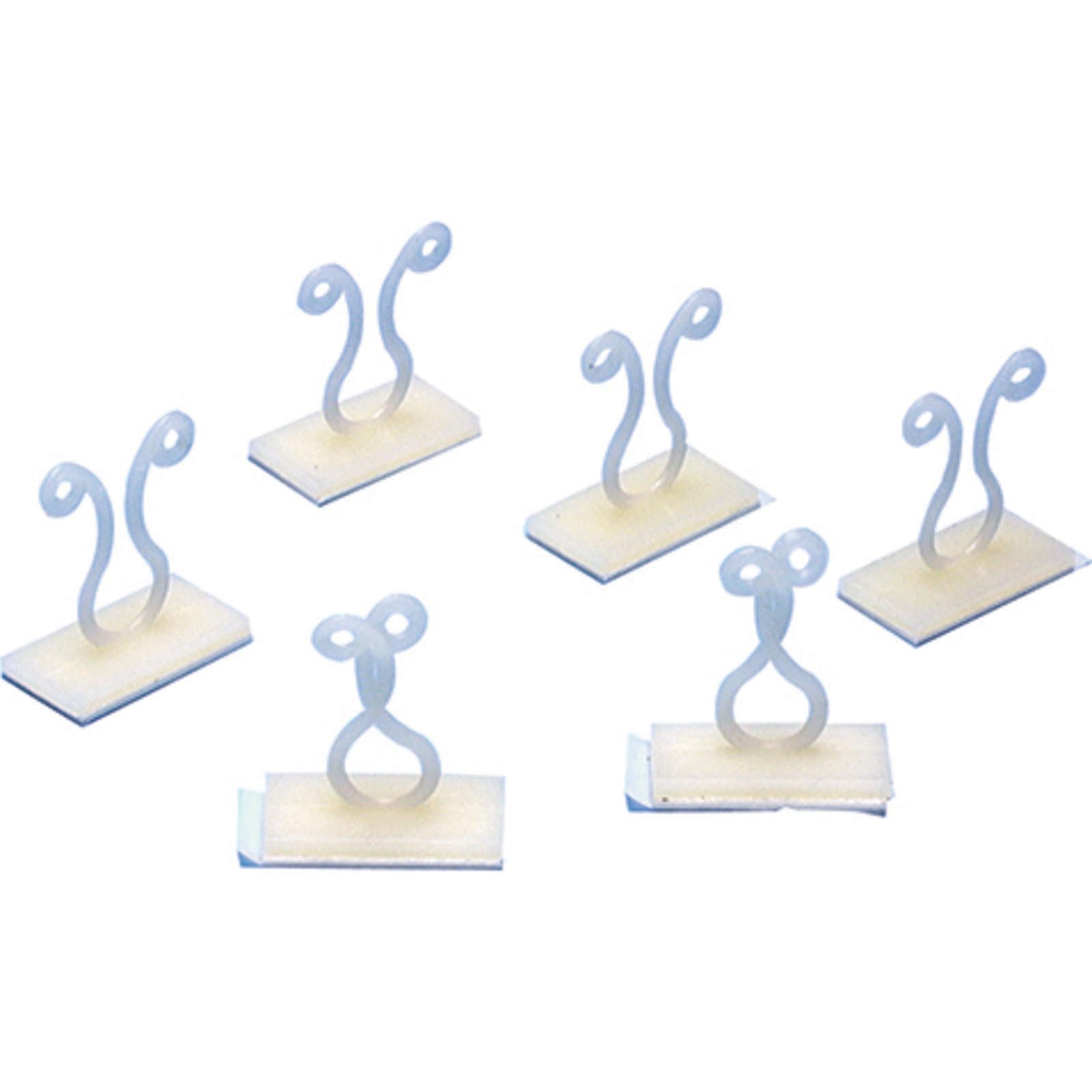 EXCEL - SELF ADHESIVE TWIST CLIPS 9.2/26.1MM PK 100