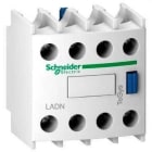 Schneider Electric - Bloque de contactos auxiliares 2NA+2NC terminal abrazadera frontal