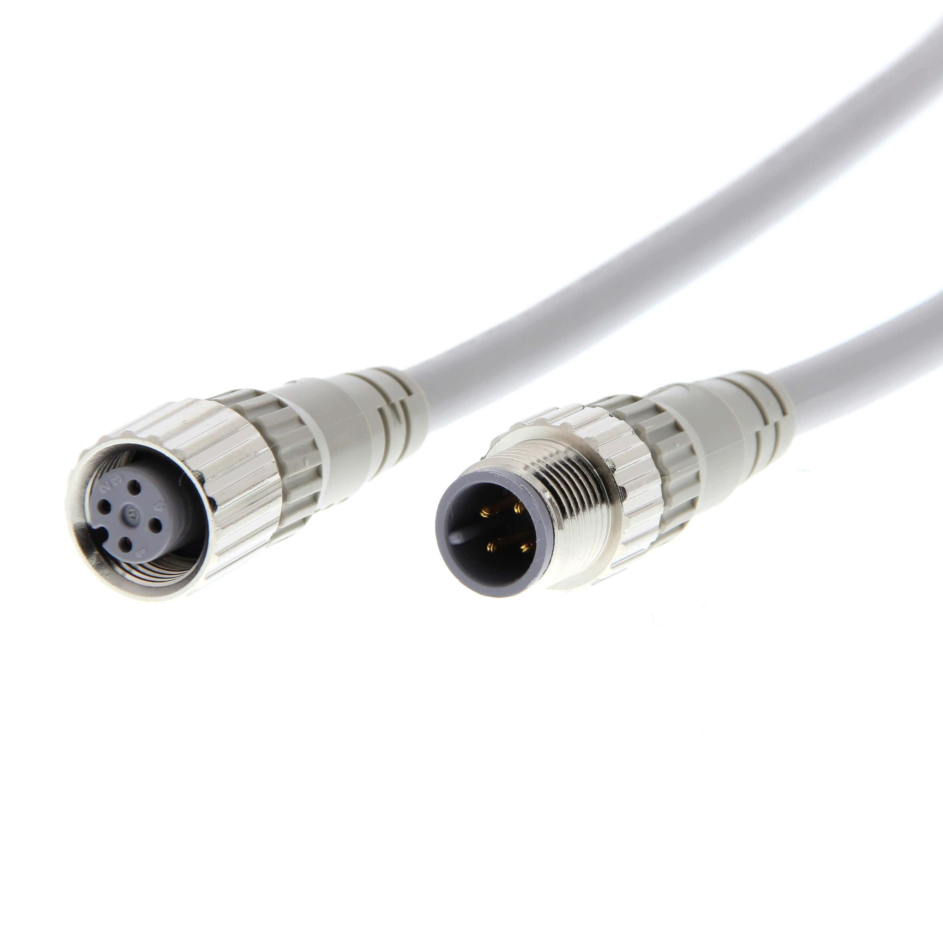 OMRON - XS2W-D421-D81-F  LATIGUILLO M12 RECTO/RECTO 4 HILOS 2M
