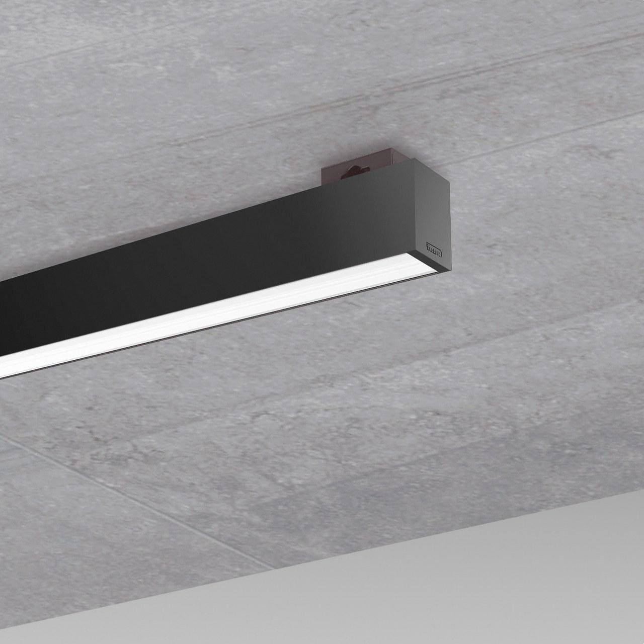 FOSNOVA - Luminaria LISET 2.0 3022 28W L1155 CLD negro plafón