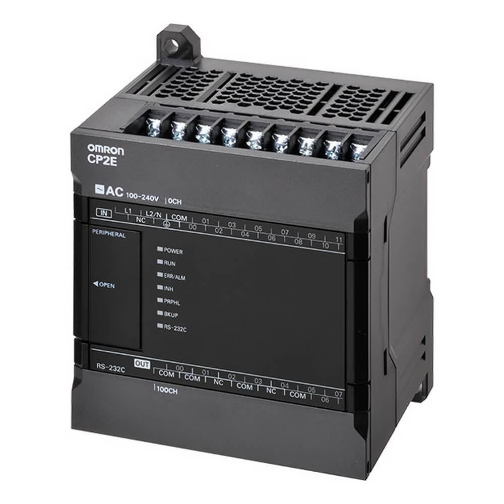 OMRON - CP2E-E20DR-A  CTROLAD.PLC ESSENTIAL CMPTO.CP2E 12 E./8