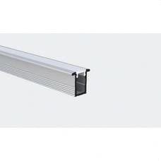 ILUTREK - Perfil empotrar superslim aluminio 2 m para tira LED