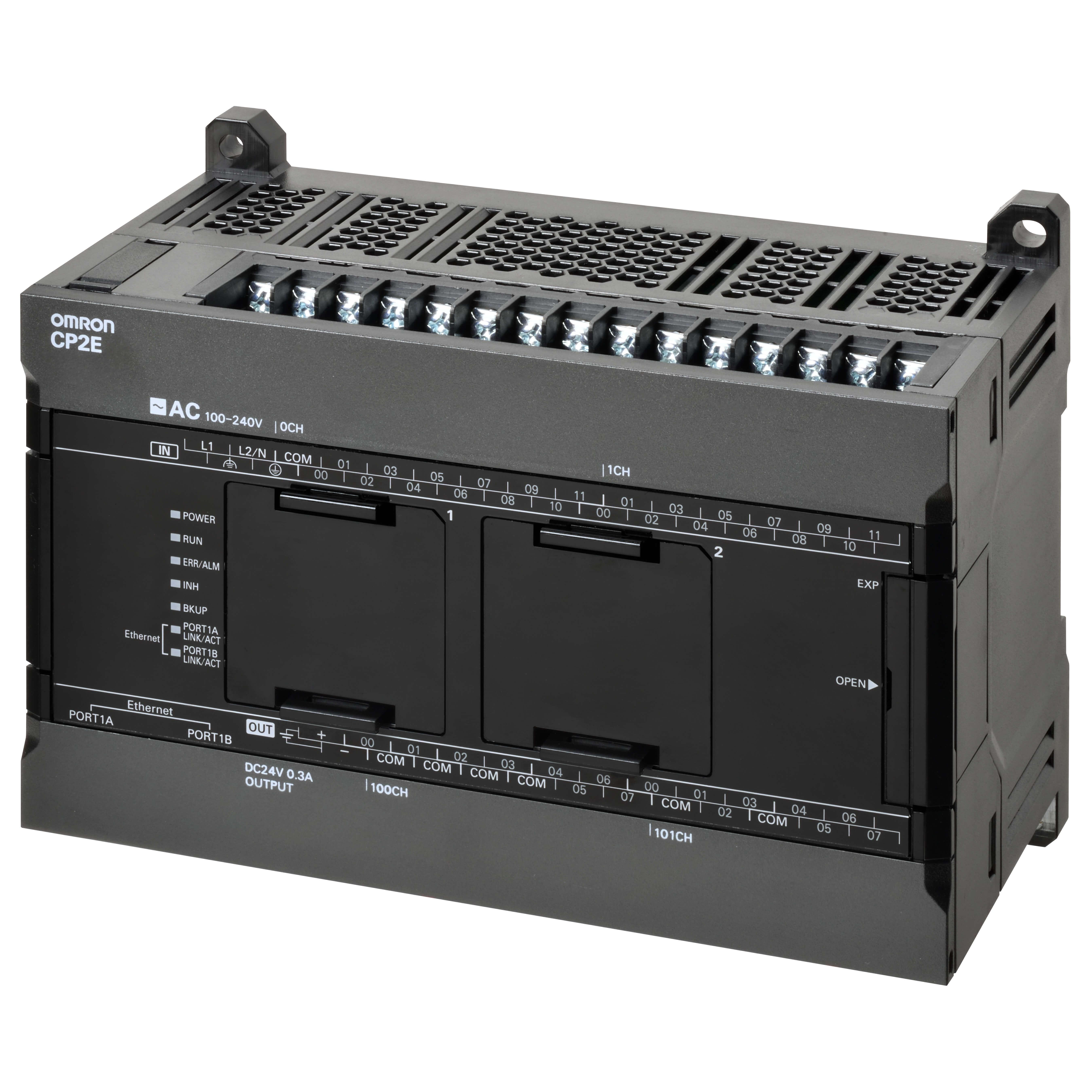 OMRON - CP2E-N40DR-D  CTROLAD.PLC RED CMPTO.CP2E 24 E./16 RELÉ