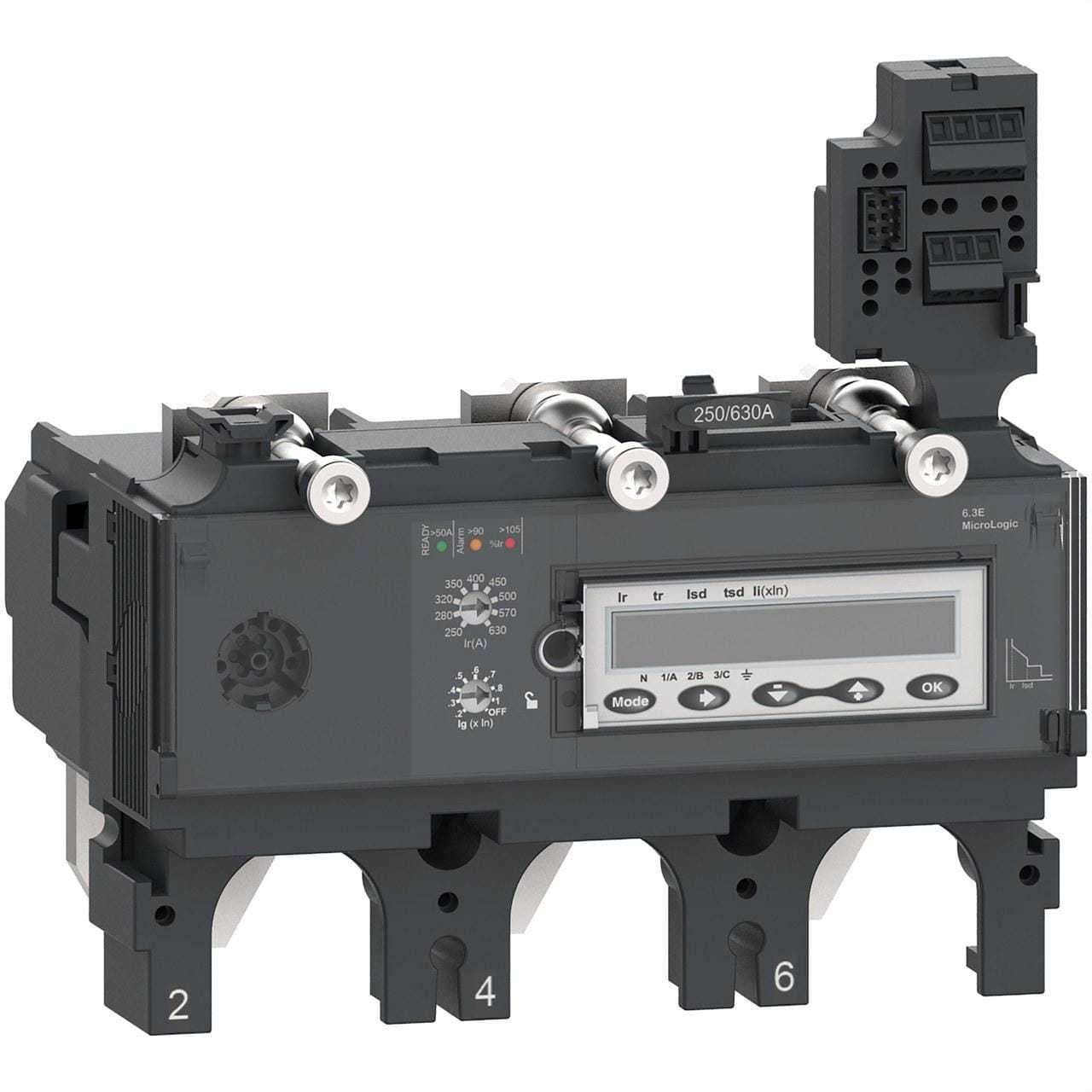 Schneider Electric - Unidad de control NSX630 AC 3P3R 630A 6.3E