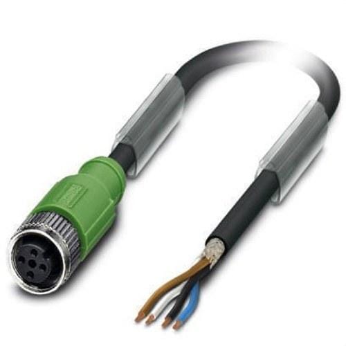 PHOENIX CONTACT - Cable SAC-4P-1,5-PUR/M12FS SH para sensores/ actuadores