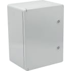 SOLERA - Armario estanco termoplástico puerta lisa 300x400x220mm con placa metálica