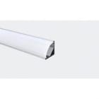 ILUTREK - Difusor mate para perfil angular 6.3mm (2m)