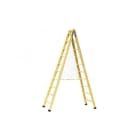 PLABELL - ESCALERA DE MADERA CON PELDAÑO ANCHO 10+10 A=264CM