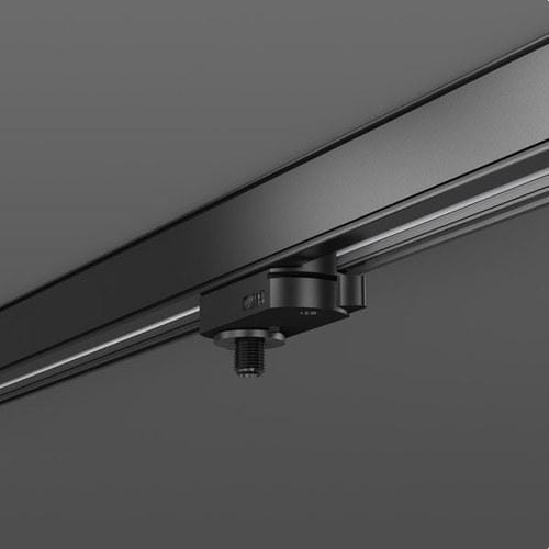 RZB - Boquilla de aluminio para adaptador universal negro
