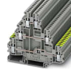 PHOENIX CONTACT - Borna para carril UT 2,5-PE/L/L