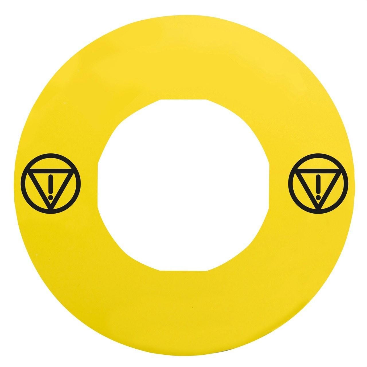 Schneider Electric - Etiqueta circular 60mm VIRGEN ZBY9140T