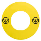 Schneider Electric - Etiqueta circular 60mm VIRGEN ZBY9140T