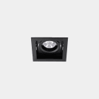 LEDS-C4 - Downlight MULTIDIR TRIM BIG SINGLE 16.6W blanco cálido 3000K CRI 90 59º ON-OFF negro IN IP20 / OUT IP54 2010lm