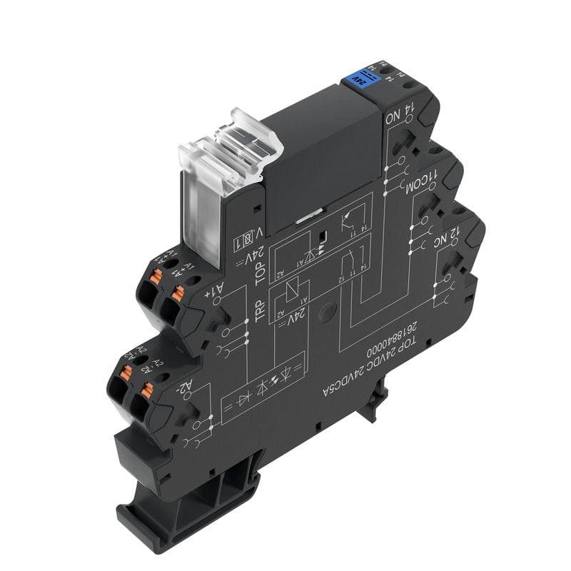 WEIDMULLER - Relé de estado sólido 1 contacto 24V DC ±20 % 3-33V DC 35A PUSH IN
