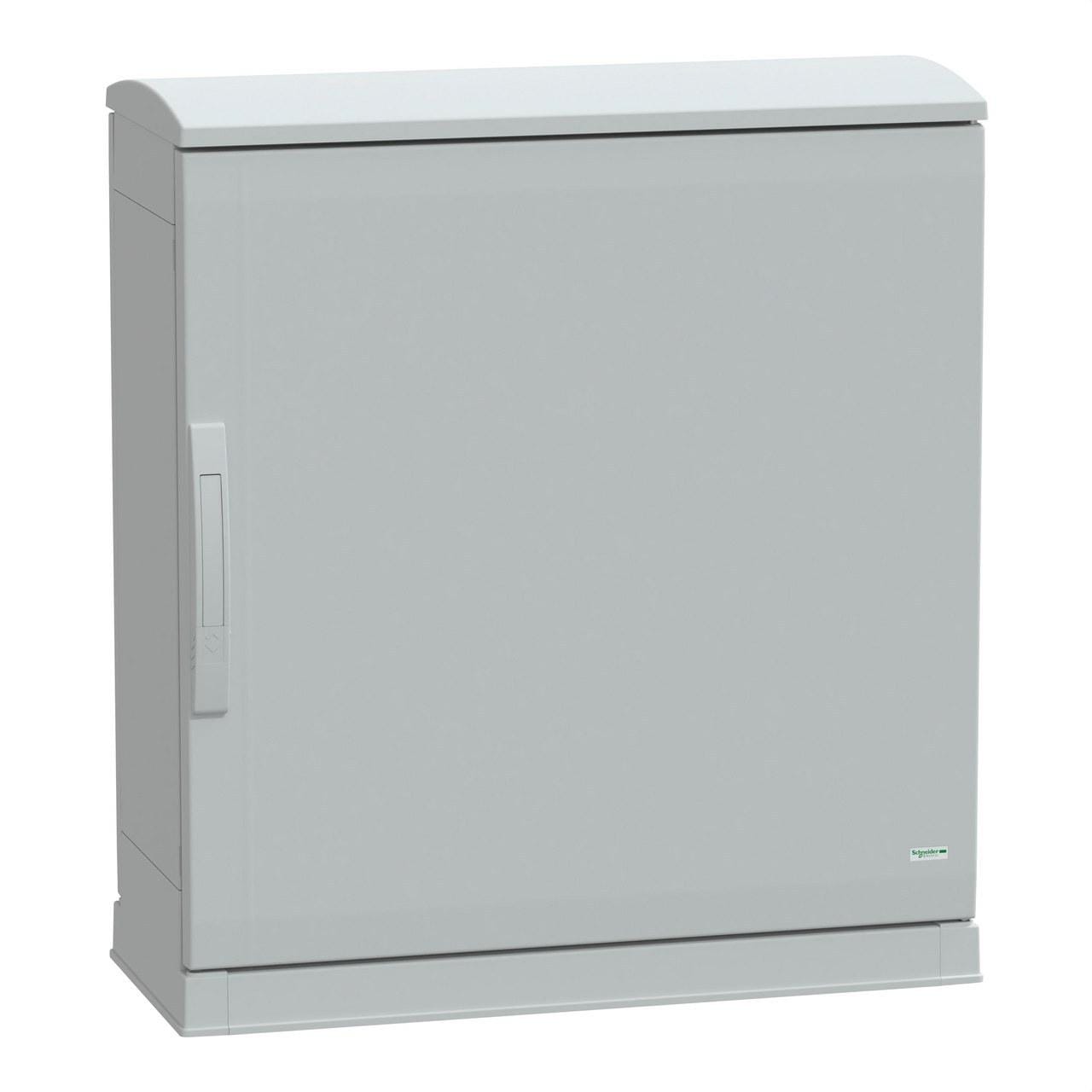 Schneider Electric - Armario poliéster zócalo + tejado 750x750x320 IP44 7035